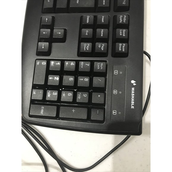 Kensington Pro Fit USB Washable Keyboard Clean USED Works ~Ships Same Day~ - Picture 7 of 11